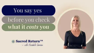 ...I don't remember saying yes to that