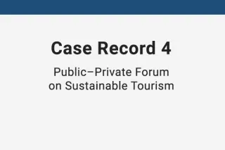 Case Record 4 – Public–Private Forum on Sustainable Tourism (UN, New York, 2024)