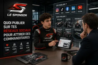 Quoi publier sur tes réseaux sociaux pour attirer des commanditaires