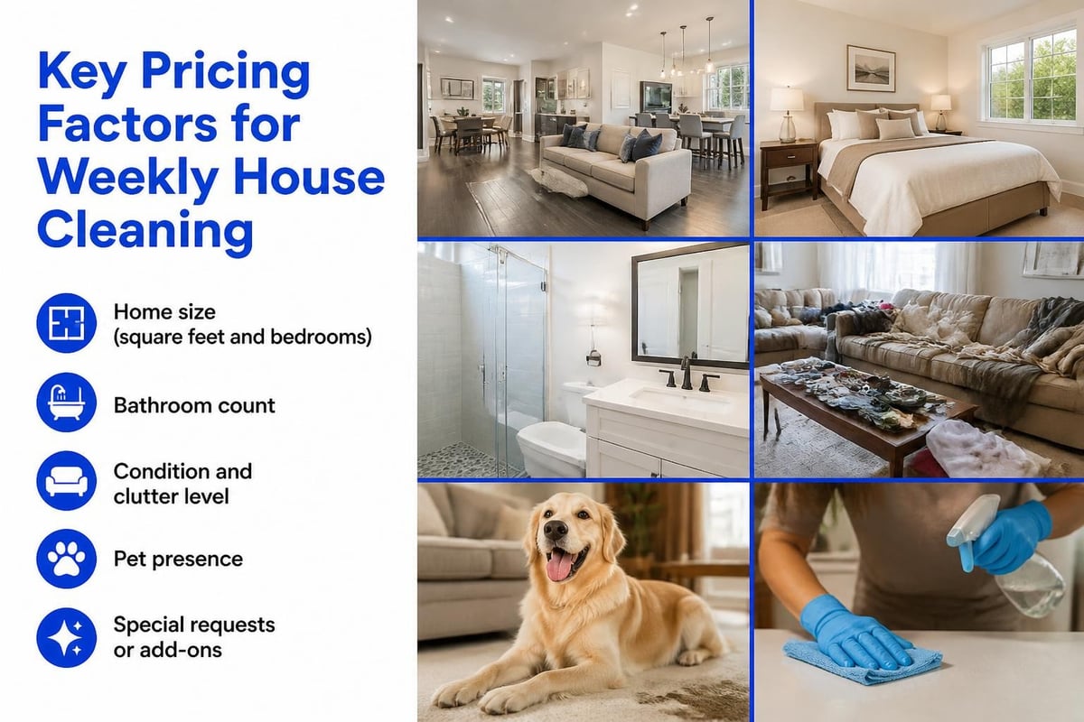 Weekly House Cleaning Cost: Pricing Guide for 2026