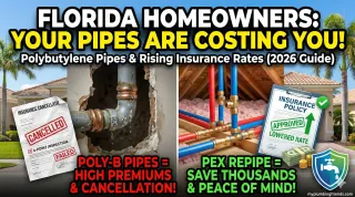 The Hidden Cost of Polybutylene Pipes: Home Insurance in Florida