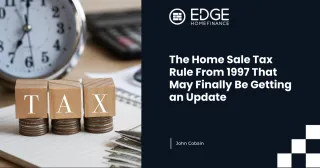 The Home Sale Tax Rule From 1997 That May Finally Be Getting an Update