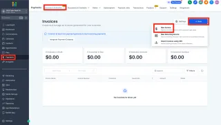 Getting Started - Create and Send Invoices