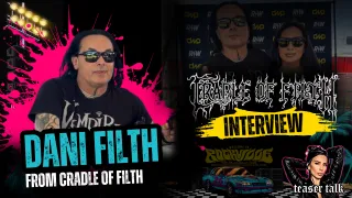 Cradle of Filth Interview at Welcome to Rockville | Teaser Talk