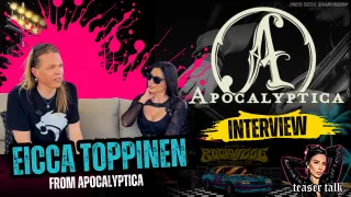 Eicca Toppinen of Apocalyptica Interview at Rockville | Teaser Talk