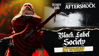 Black Label Society Interview with Dario Lorina | Aftershock 2026 | Teaser Talk