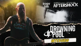 Drowning Pool Interview at Aftershock 2026 | New Album | Teaser Talk