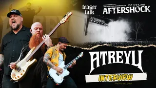 Atreyu Interview at Aftershock 2026 | Her Portrait in Black | Teaser Talk