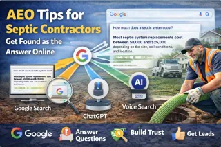 Helpful AEO Tips for Septic Contractors