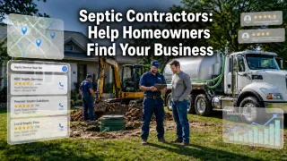 Septic Contractors: Help Homeowners Find Your Business Before They Call Someone Else