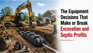 The Equipment Decisions That Make or Break Excavation and Septic Profits
