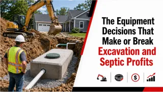 The Equipment Decisions That Make or Break Excavation and Septic Profits