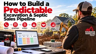 How to Build a Predictable Excavation & Septic Sales Pipeline