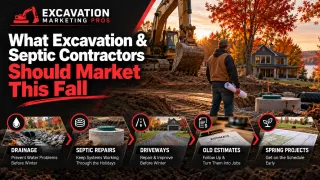 What Excavation & Septic Contractors Should Market This Fall