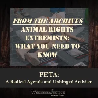 PETA: A Radical Agenda and Unhinged Activism