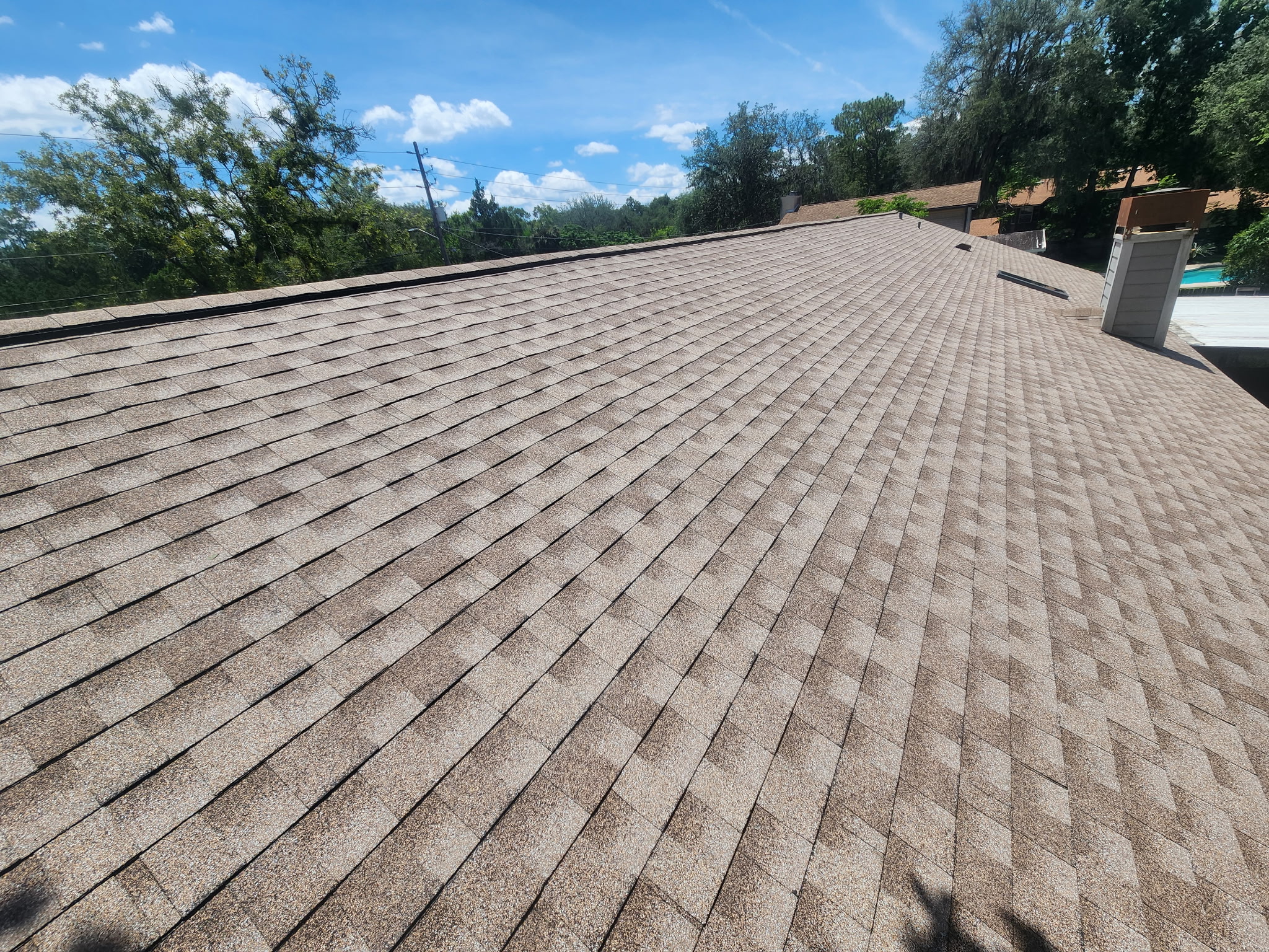 GAF Barkwood Roof Replacement & Velux Skylights in Mandarin, Jacksonville FL