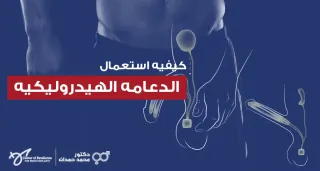 كيفيه استعمال الدعامه الهيدروليكيه للانتصاب – الدكتور محمد حمدان