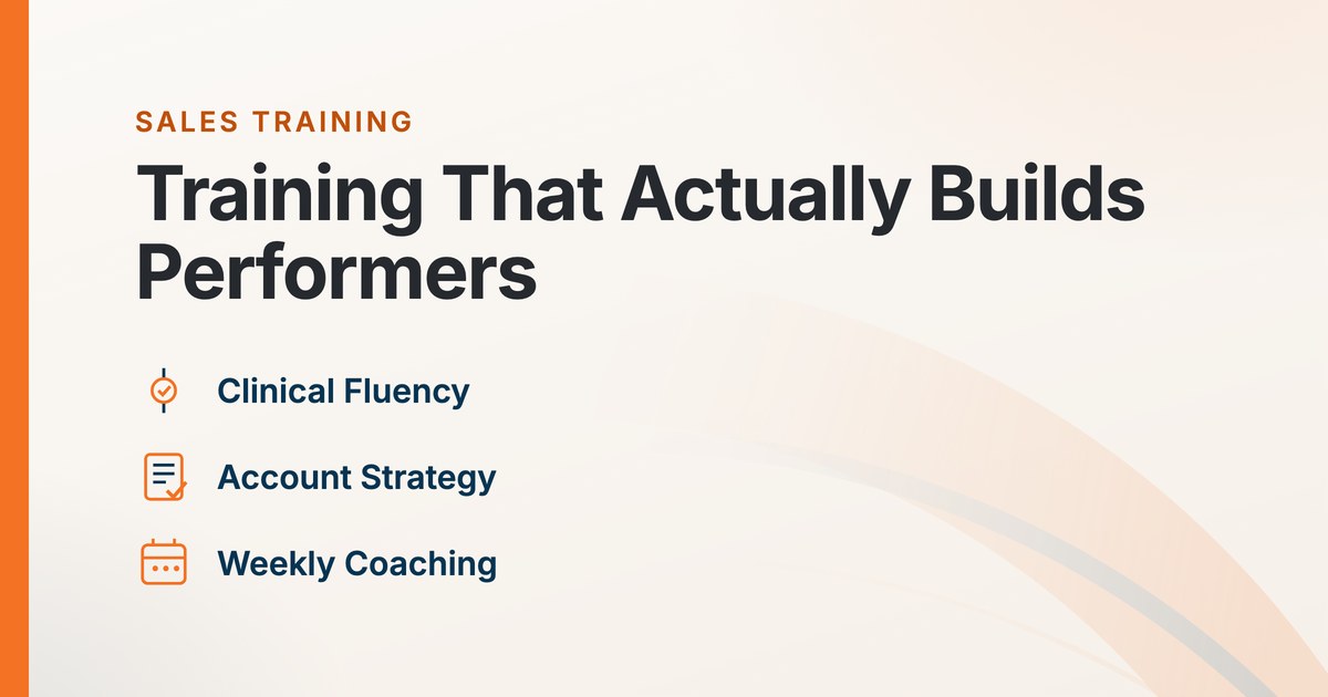 Home Care Sales Training That Builds a Rep Who Performs