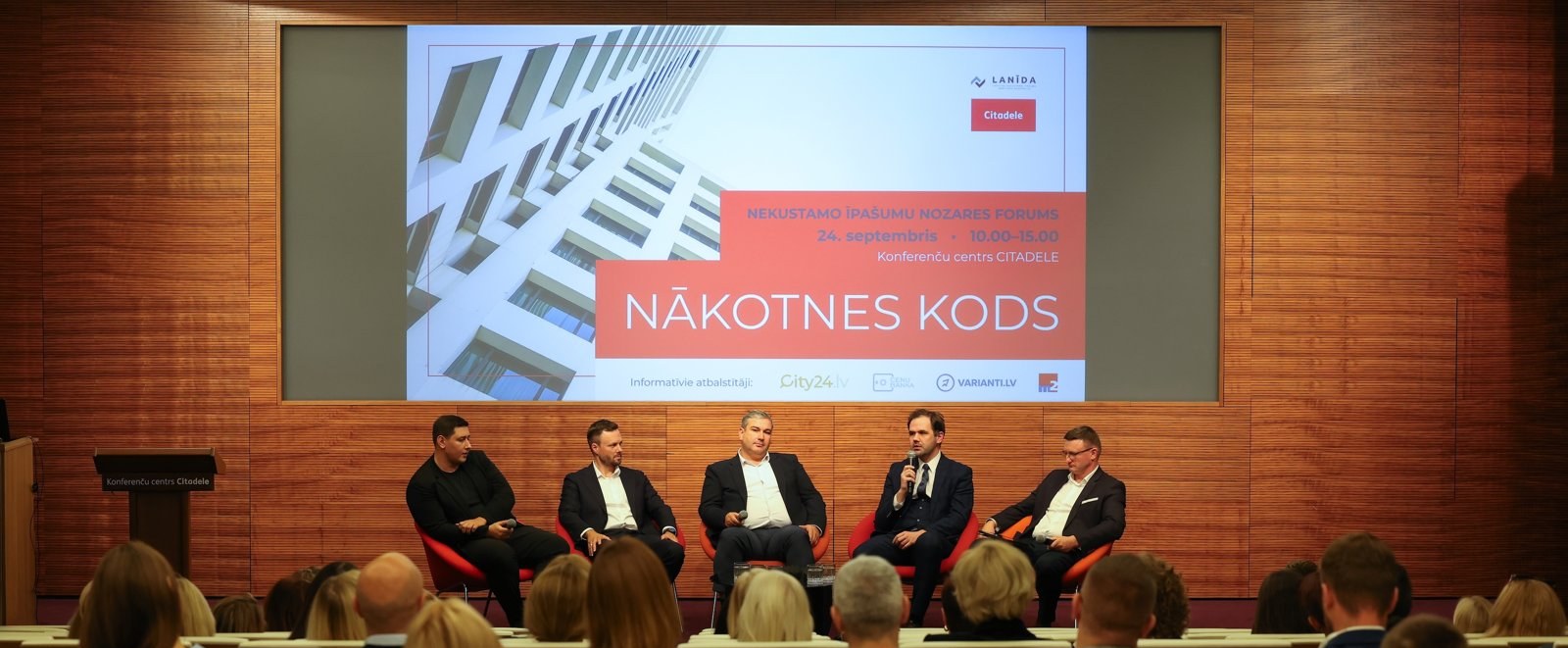 Latvijas Nekustamo īpašumu darījumu asociācijas (LANĪDA) forums “Nākotnes kods” · Citadele