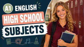 Talk About Your School in English | A1 English Lesson 