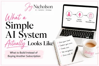 What a Simple System Actually Looks Like
