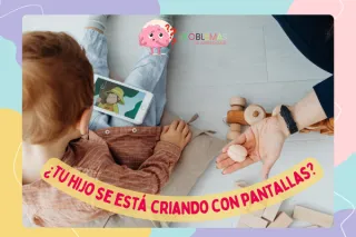 Pantallas y lenguaje en menores de 3 años.