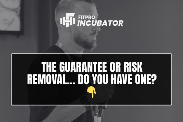 The Guarantee or Risk Removal… Do You Have One? 👇