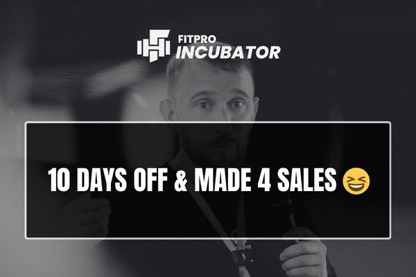 10 Days Off & Made 4 Sales 😆