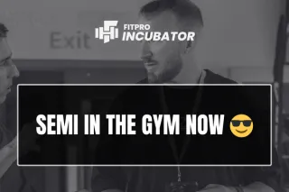 Semi in the gym now 😎