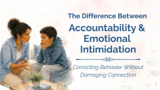 The Difference Between Accountability and Emotional Intimidation