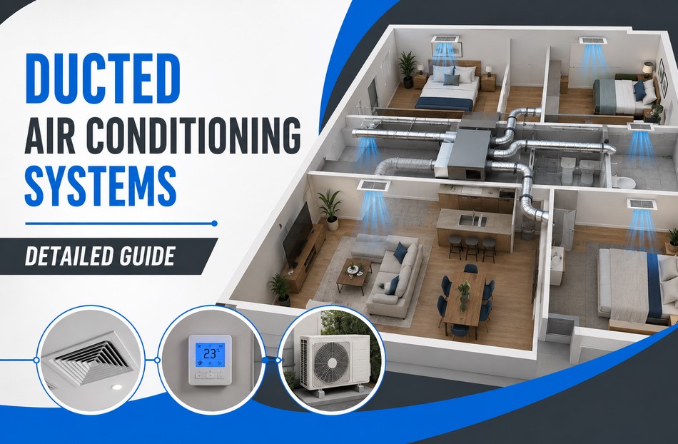 Ducted Air Conditioning Explained for Large UK homes