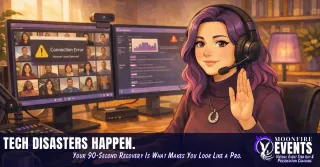 Tech Disasters Happen. Your 90-Second Recovery Is What Makes You Look Like a Pro.