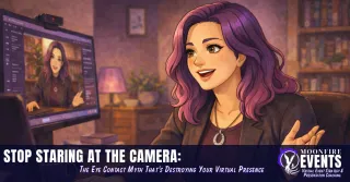Stop Staring at the Camera: The Eye Contact Myth That's Destroying Your Virtual Presence