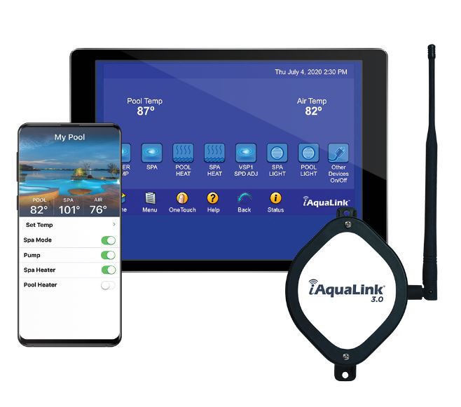 How to set up your Jandy iq30 antenna and phone controller