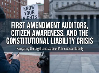 First Amendment Auditors, Citizen Awareness, and the Constitutional Liability Crisis