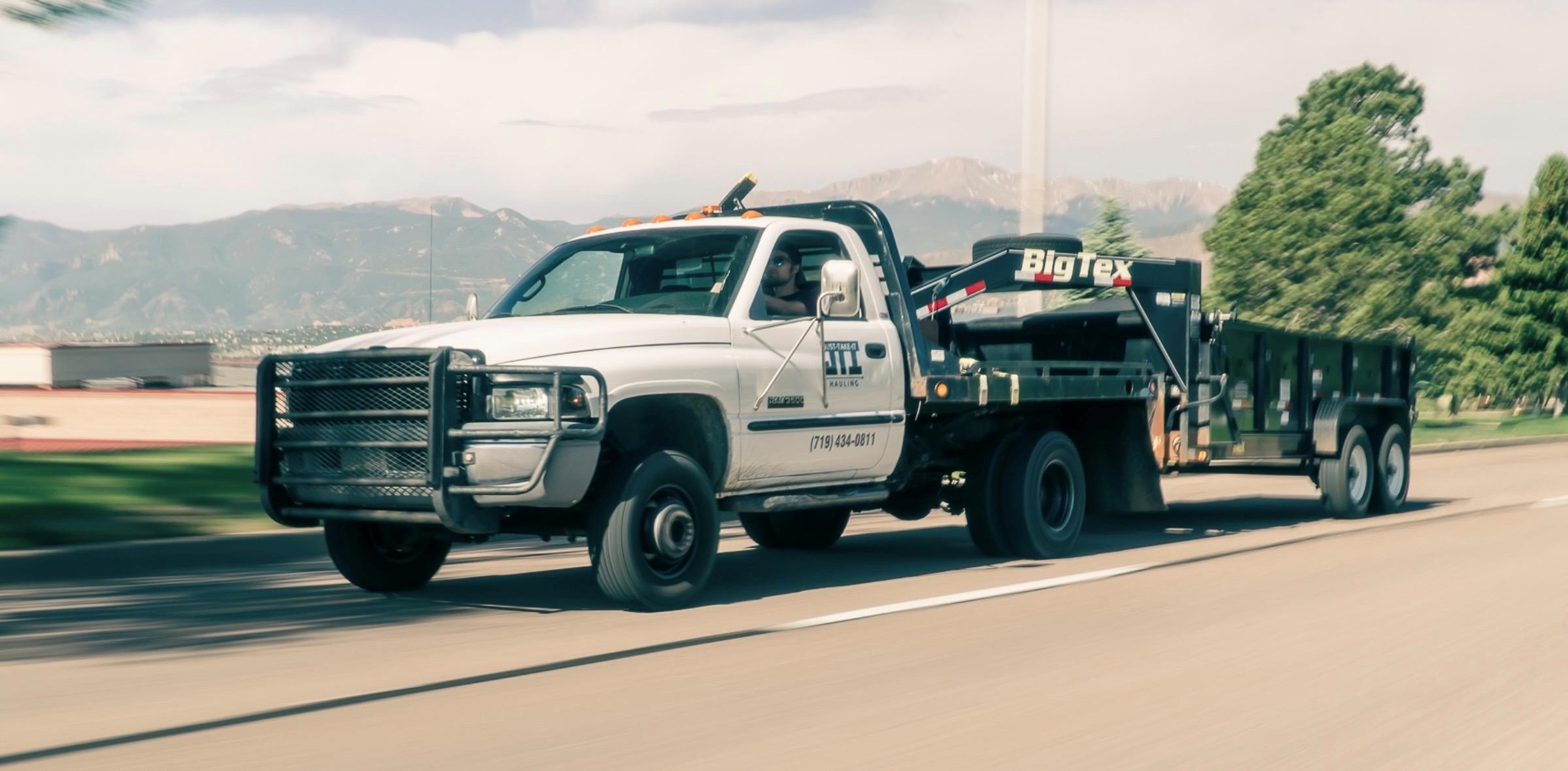 The Trucks of Just-Take-It Hauling