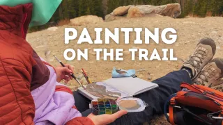 Painting on the Trail