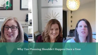Why Tax Planning Shouldn’t Happen Once a Year