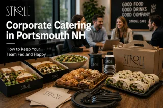 Corporate Catering in Portsmouth NH: How to Keep Your Team Fed and Happy