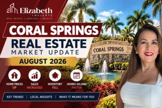 Coral Springs Real Estate Market Update – August 2026: Home Prices Rise as Inventory Falls