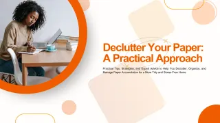 How to Tackle Paper Hoarding: A Comprehensive Approach
