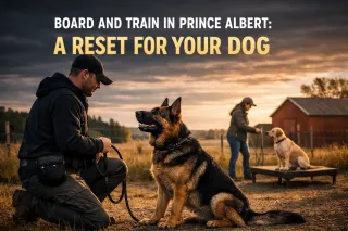 Board and Train in Prince Albert: A Reset for Your Dog