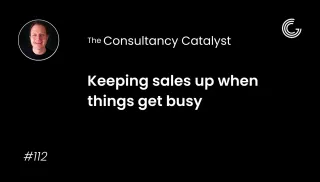 Keeping sales up when things get busy