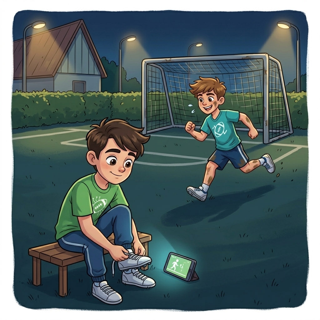 Die Schatten am Spielfeldrand