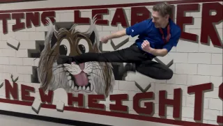 From Weems Elementary Student to Martial Arts Mentor: Tim Rook Inspires Manassas Kids at Career Day