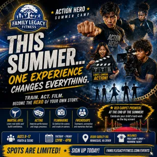 Action Hero Training Summer Camp in Manassas, VA | Kids & Teens Martial Arts, Acting & Filmmaking Camp