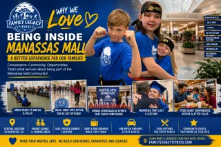 Family Legacy Fitness & Martial Arts | Fun at Manassas Mall