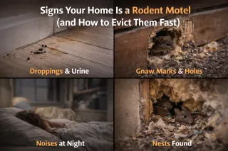 Signs Your Home Is a Rodent Motel (and How to Evict Them Fast)