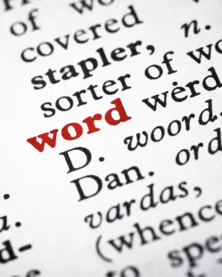 The Right Words