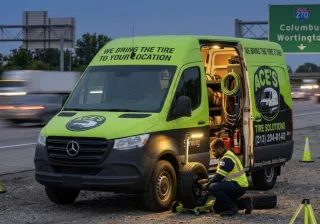 The $150 Mistake: Why Smart Drivers Are Swapping Tow Trucks for Mobile Tire Repair in Columbus OH